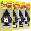 LITTLE Air Fresheners Car Air Freshener. Hanging Tree Provides Long Lasting Scent for Auto or Home. Black Ice, 24 Air Fresheners 🍁 All In One Marketplace Canada