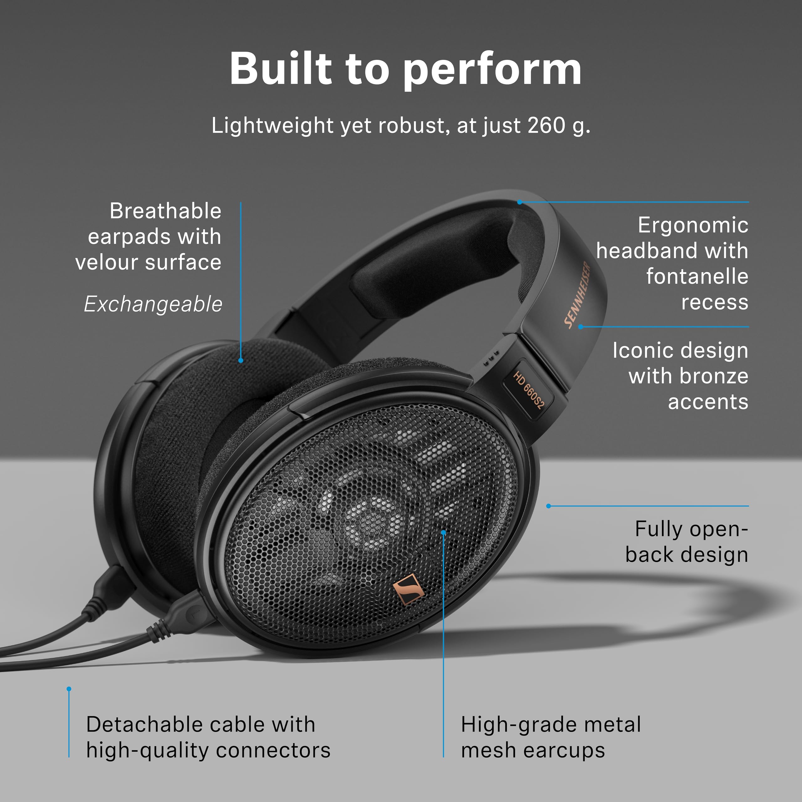 Sennheiser HD 600 S 2 Open-Back Audiophile Headphones 🍁 All In One Marketplace Canada