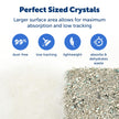 PetSafe ScoopFree Sensitive Non-Clumping Crystal Cat Litter, Fragrance-Free - Superior Odor Control – Low Tracking for Less Mess – Lasts Up to 1 Month, 8.6 Lbs Total (2 Pack of 4.3 Lb Bags) 🍁 All In One Marketplace Canada