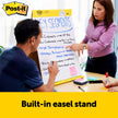 Post-it Super Sticky Tabletop Easel Pad, Great for Virtual Teachers and Students, 20 x 23 Inches, 20 Sheets/Pad, 1 Pad (563R), Portable White Premium Self Stick Flip Chart Paper, Built-in Easel Stand 🍁 All In One Marketplace Canada