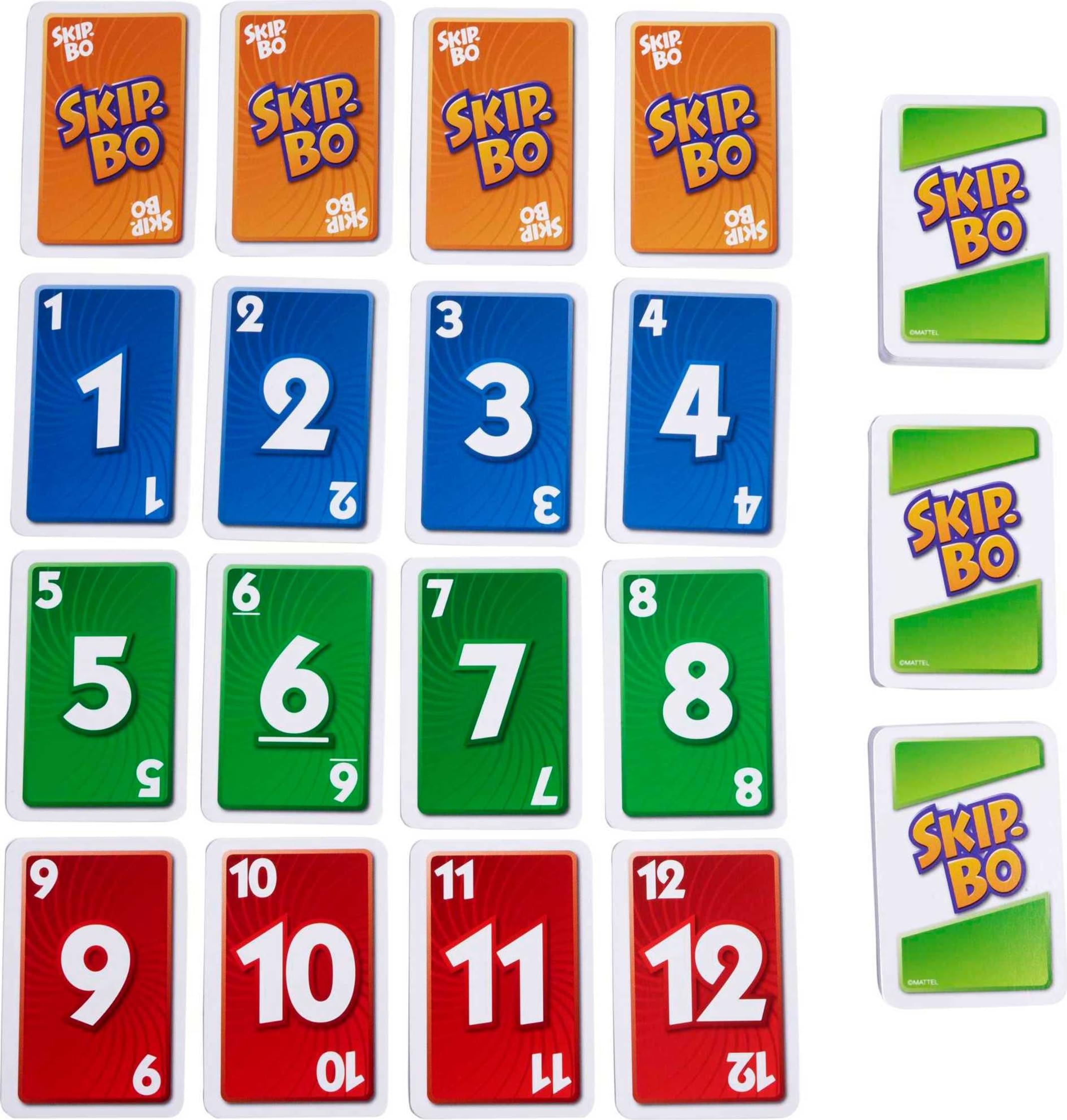Mattel Games Skip Bo Card Game in Decorative Tin with 162 Cards, Sequencing Family Game for 2 to 6 Players, Kids Ages 7 Years & Older 🍁 All In One Marketplace Canada