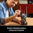 LEGO Icons The Lord of The Rings: Sauron's Helmet - Building Set for Adults, Ages 18+ - Bedroom, Home Office, Book Shelf Decor - with Sauron Minifigure - Gift for LOTR Fans - 11373 🍁 All In One Marketplace Canada