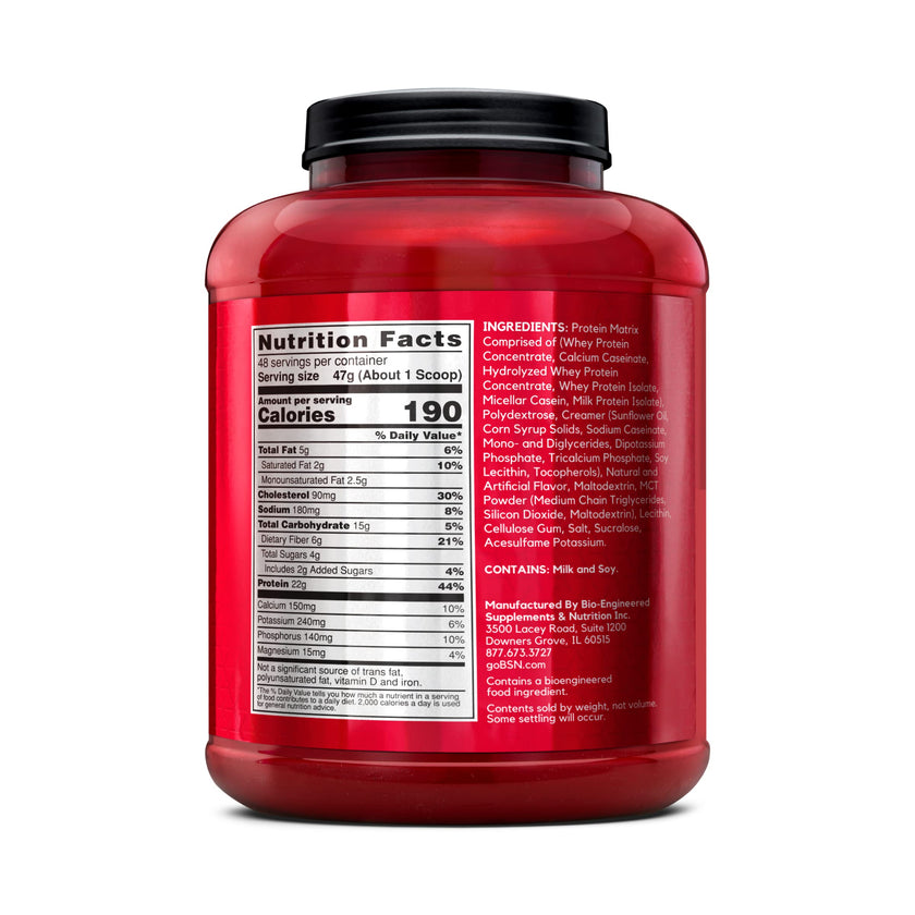 BSN SYNTHA-6 Premium Protein Powder Matrix: Whey Protein + Micellar Casein + Milk Protein Isolate, 2.270g - Vanilla Ice Cream, 48 servings (packaging may vary) 🍁 All In One Marketplace Canada