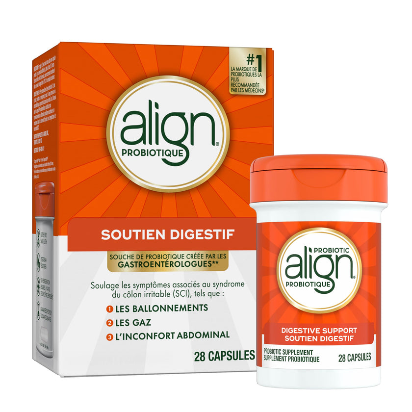 Align Probiotic Digestive Support, IBS Symptom Relief: Gas, Abdominal Discomfort, Bloating, Helps Healthy Intestinal Flora for Women & Men, 28 Capsules 🍁 All In One Marketplace Canada