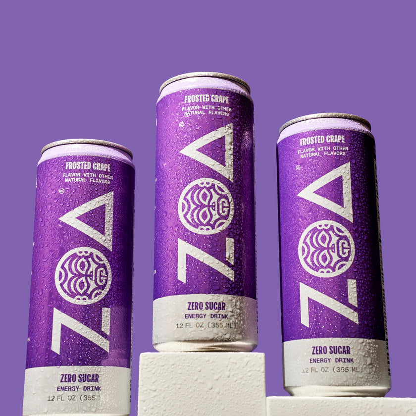 ZOA Sugar Free Energy Drinks, Variety Pack - 355ml (Pack of 12) 🍁 All In One Marketplace Canada