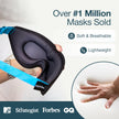 MyHalos® Sleep Mask – 3D Blackout Eye Mask for Women & Men, Side Sleepers, Zero Pressure Memory Foam Eyelash Friendly, Breathable,Award-Winning Sleep Aid for Travel (Black, 1 Count (Pack of 1) 🍁 All In One Marketplace Canada