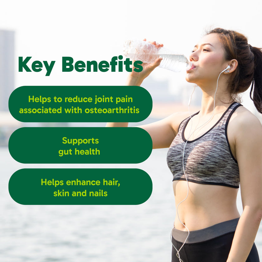 Organika Enhanced Collagen Protein Capsules - For Healthy Hair, Skin, Nails, Joints - Hydrolyzed For Better Absorption – Grass-Fed, Non-GMO - 240 Capsules 🍁 All In One Marketplace Canada