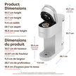 Keurig K-Mini Go Single Serve K-Cup Pod Coffee Maker, Warmstone 🍁 All In One Marketplace Canada