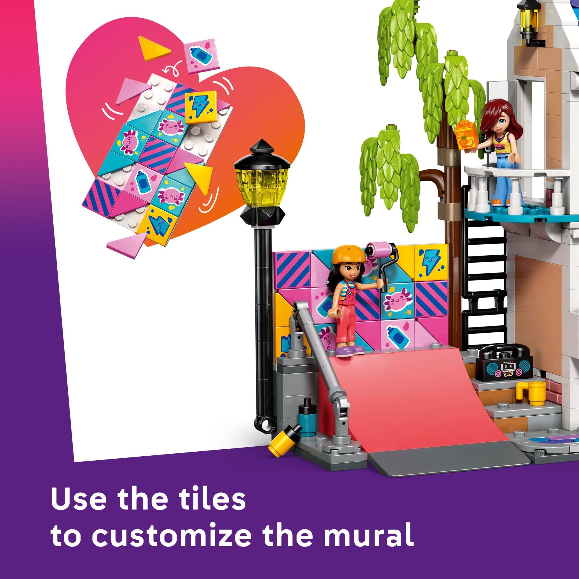 LEGO Friends Liann’s Family House Building Toy for Girls & Boys - Pretend Play Set for Kids, Ages 7+ - W/4 Minidolls, 2 Toy Pet Figures, & Doll House Accessories - Gift Idea for Birthdays - 42687 🍁 All In One Marketplace Canada