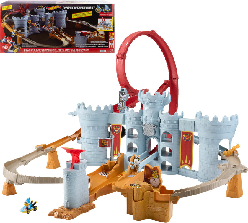 Hot Wheels Mario Kart Bowser’s Castle Playset & Kamek 🍁 All In One Marketplace Canada