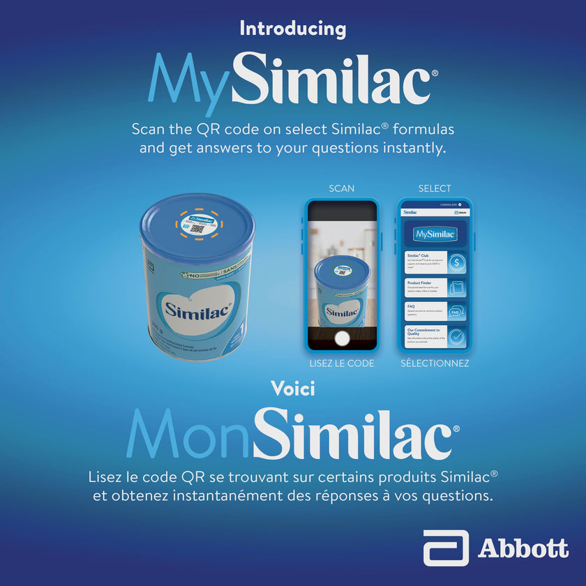 Similac Step 1 Non-GMO, Baby Formula, Powder, 850 g, 0+ Months 🍁 All In One Marketplace Canada