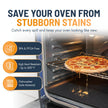 Oven Liners for Bottom of Oven - 2 Pack Large Heavy Duty Mats, 17”x25” Non-Stick Reusable Liner for Electric, Gas, Toasters, Grills - BPA & PFOA Free Kitchen Accessory to Keep It Clean (Black) 🍁 All In One Marketplace Canada