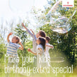 Bubbles for Kids - Giant Bubble Solution, Bubble Wands, Bubbles Powder Mix Makes 896 OZ (7 Gallons) - The Original Mix Kid Safe and Long Lasting Outdoor Toys Fun 🍁 All In One Marketplace Canada