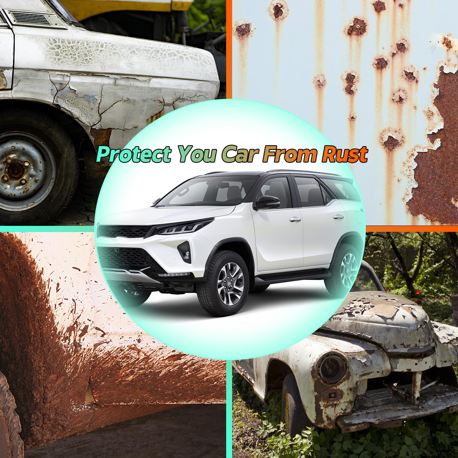 Touch Up Paint For Cars, Two-In-One Car Paint Scratch Repair, Quick And Easy, Automotive Touch Up Paint (White) 🍁 All In One Marketplace Canada