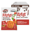 Lenny & Larry's Pizza Palooza FITZELS – Savory Pretzel Snacks Incredibly Tasty High Protein, Salty, Vegan, 20 g of Plant Based Protein (eight) Bags, 85 g Each 🍁 All In One Marketplace Canada