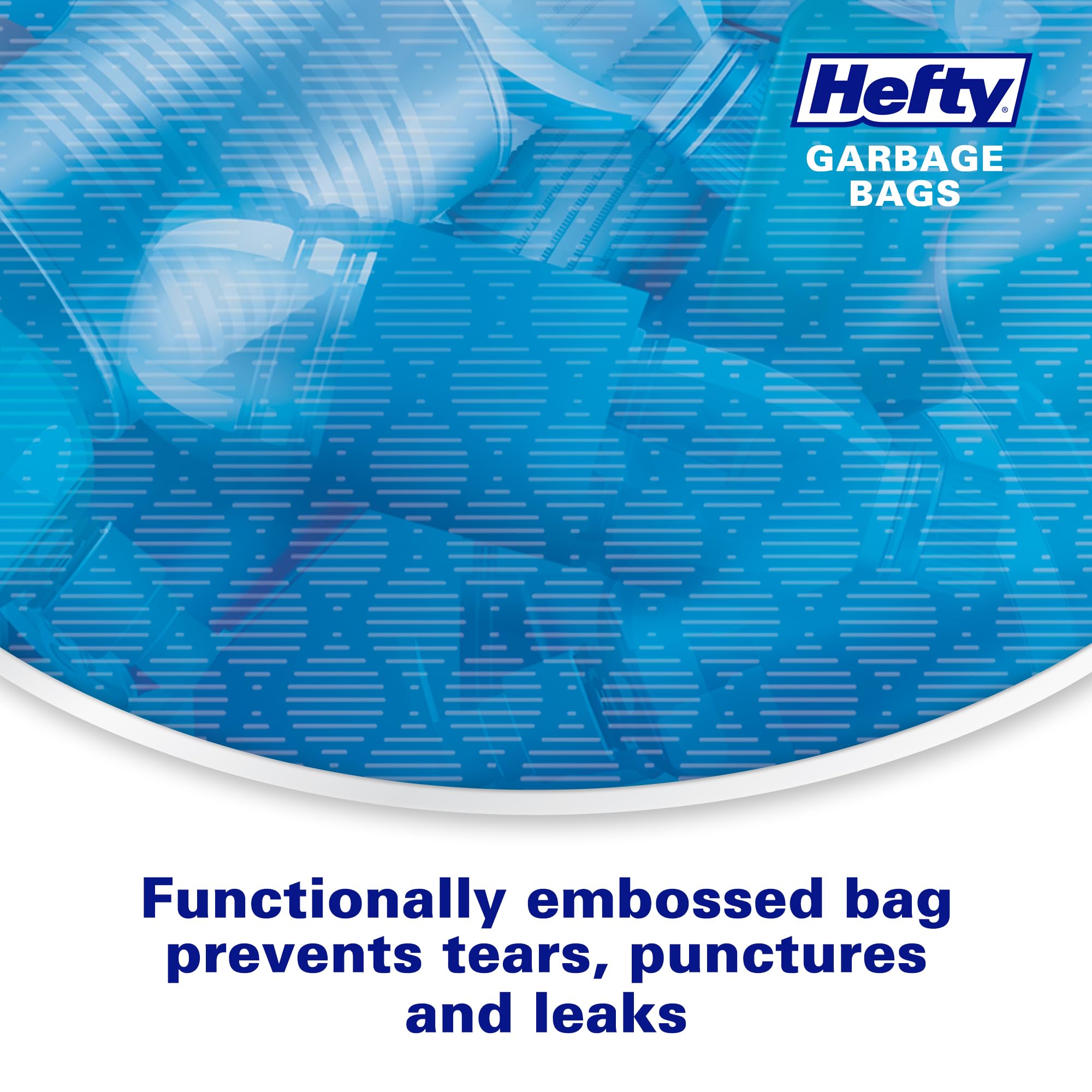Hefty™ Ultra Strong 100ct Clear Garbage Bags Tall 50 L, Drawstring, Arm and Hammer odour neutralizer, MEGA Recycling/Waste/Kitchen/Trash Plastic Pack bags, Fits simplehuman code N 🍁 All In One Marketplace Canada