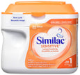 Similac Sensitive Lactose Sensitivity Non-gmo Baby Formula Powder, 0+ Months, Orange, 638g 🍁 All In One Marketplace Canada