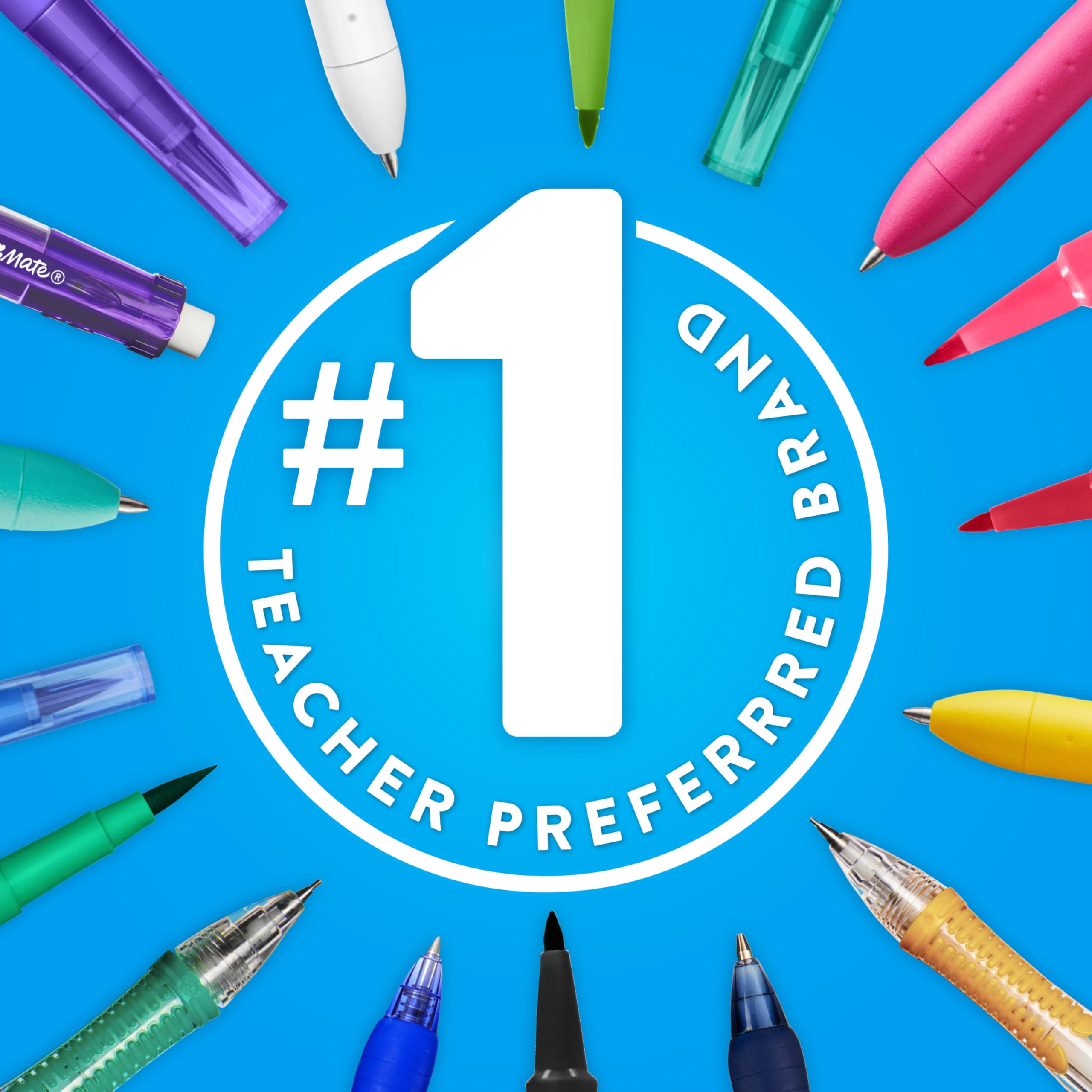 Paper Mate Flair Felt Tip Pens, Medium Point (0.7 mm), Assorted Colours, 24 Count 🍁 All In One Marketplace Canada