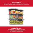 Rubbermaid 44-Piece Brilliance Food Storage Containers with Lids for Lunch, Meal Prep and Leftovers, Dishwasher Safe, Leak-Proof & BPA-Free 🍁 All In One Marketplace Canada