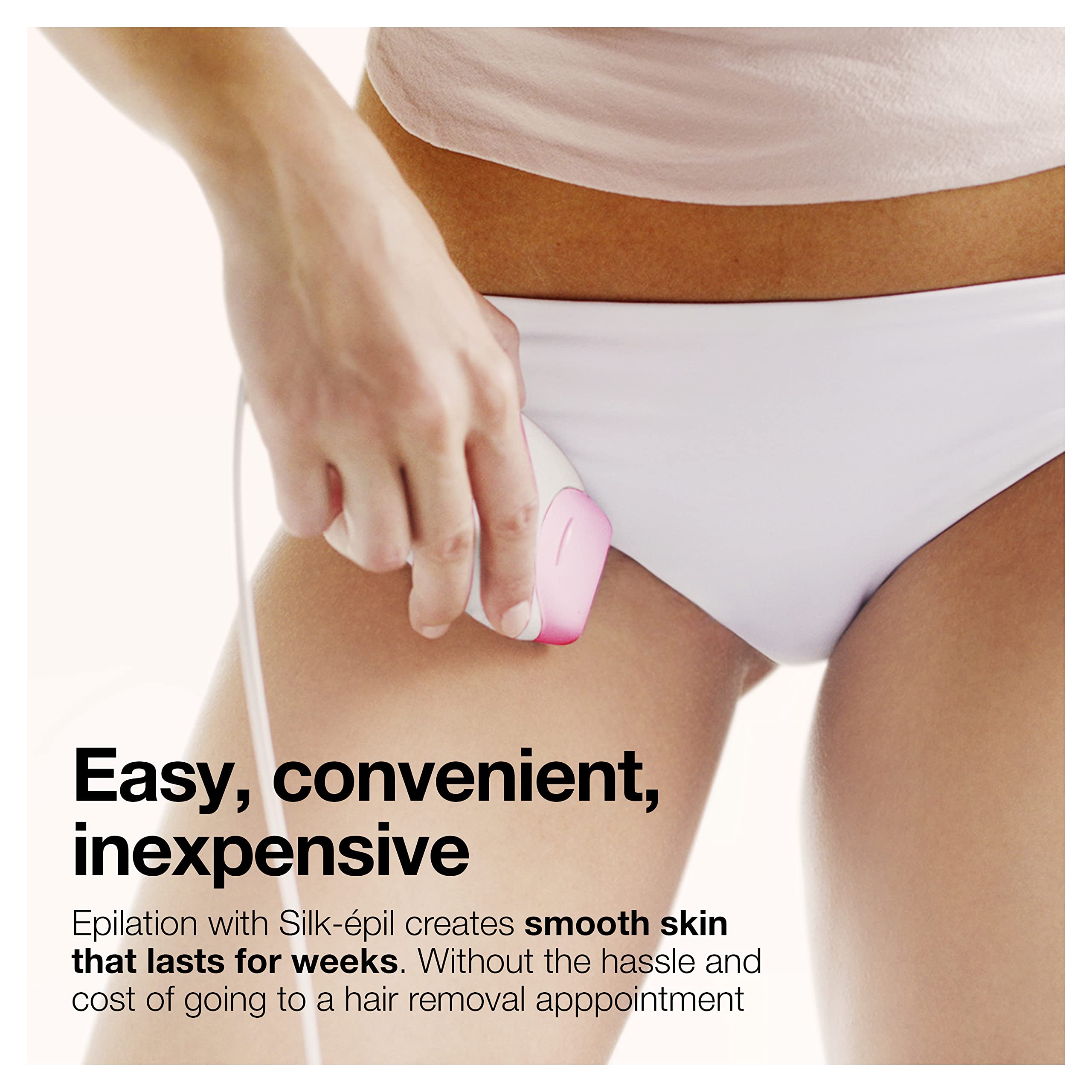 Braun Silk-épil 3 3-270, Epilator for Women for Long-Lasting Hair Removal, 20 Tweezer system, Smartlight Technology, Massage rollers, Shaver and Trimmer Head Included 🍁 All In One Marketplace Canada