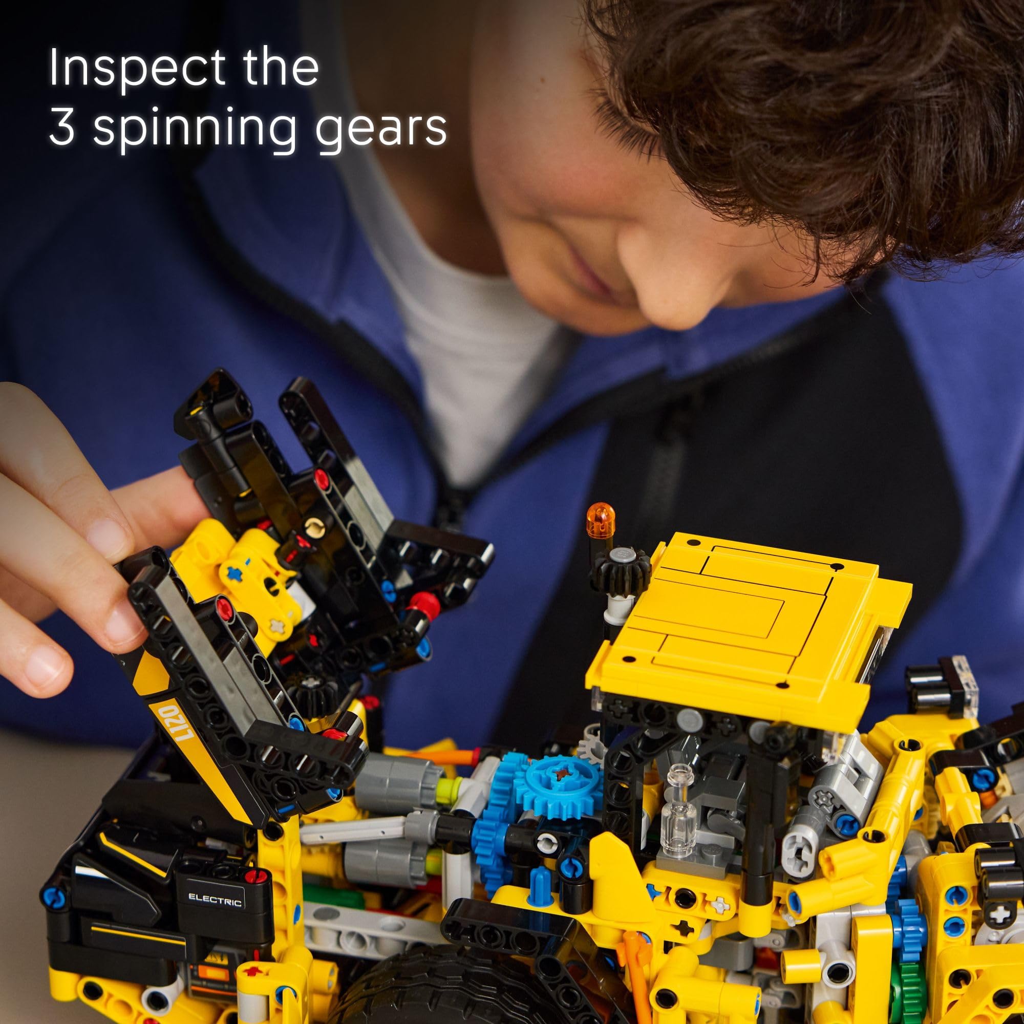 LEGO Technic Volvo L120 Electric Wheel Loader Construction Toy - Pretend Play Building Set - Great Birthday Gift for Boys, Girls, and Kids 9+ Who Love Vehicle Playsets - 42209 🍁 All In One Marketplace Canada