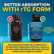 Omega 3 Fish Oil Supplements – 2500 mg High Potency Fish Oil with 1500 mg EPA & 570 mg DHA Omega 3 Fatty Acids in rTG Form for Better Absorption, No Fishy Aftertaste, IFOS Certified, 180 Softgels 🍁 All In One Marketplace Canada