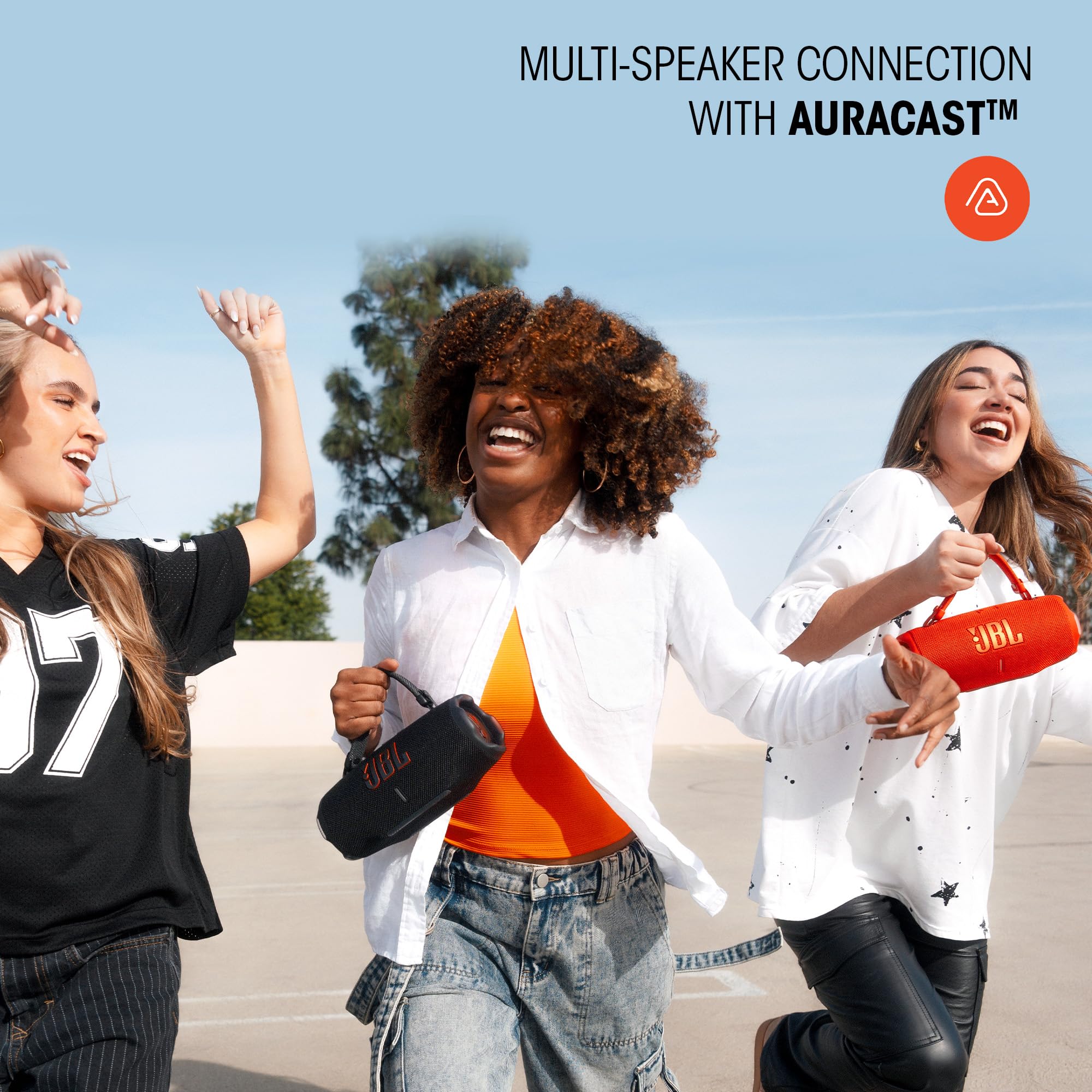 JBL Charge 6 - Portable Waterproof & Drop-Proof Bluetooth Speaker, Bold Pro Sound with AI Sound Boost, 28Hrs of Playtime, Built-in powerbank & Comes with a Sturdy/Removable Carrying Strap (Purple) 🍁 All In One Marketplace Canada