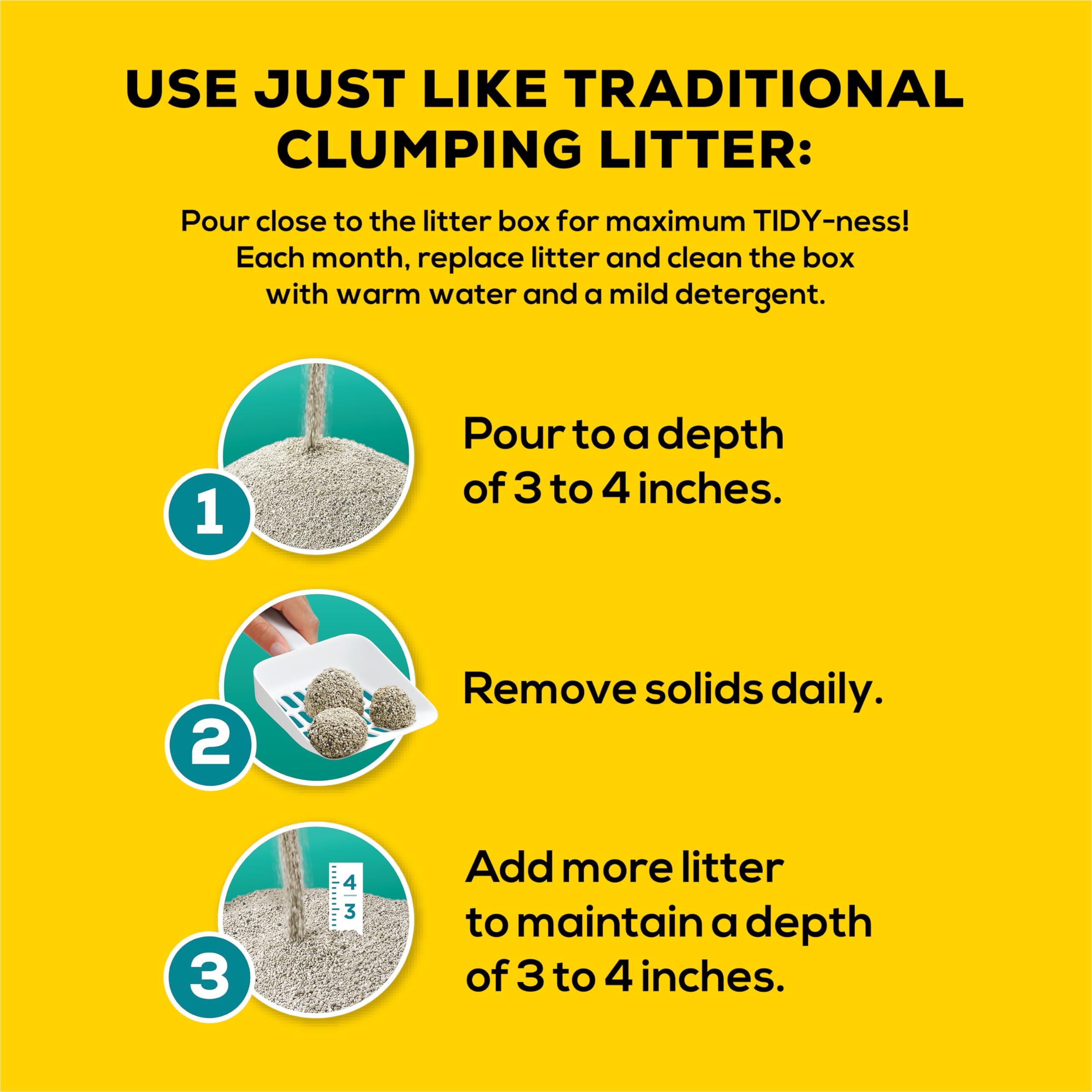 Tidy Cats Free & Clean Cat Litter, LightWeight Unscented Multi-Cat - 5.44 kg Box 🍁 All In One Marketplace Canada