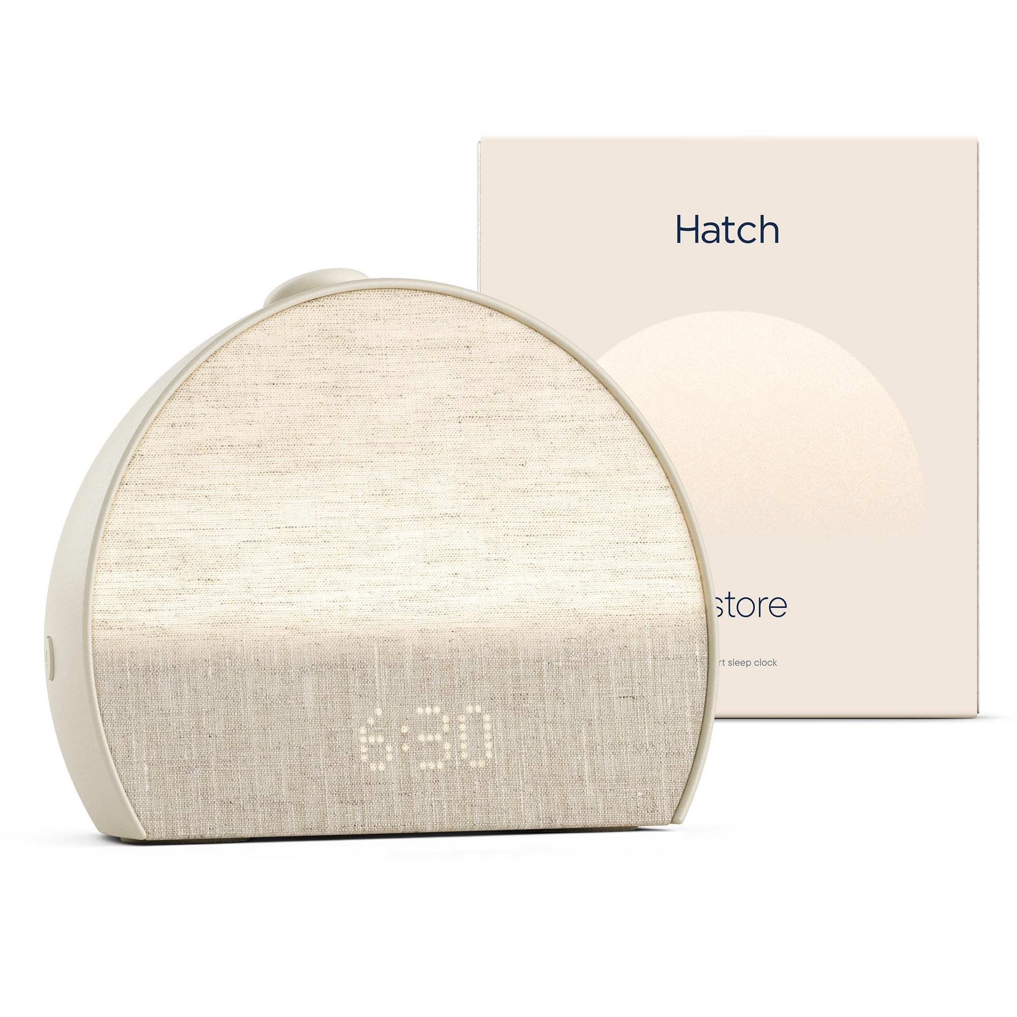 Hatch Restore 3 Sunrise Alarm Clock, Sound Machine, Smart Light (Putty) - White Noise, Screen-Free Sleep Routine 🍁 All In One Marketplace Canada