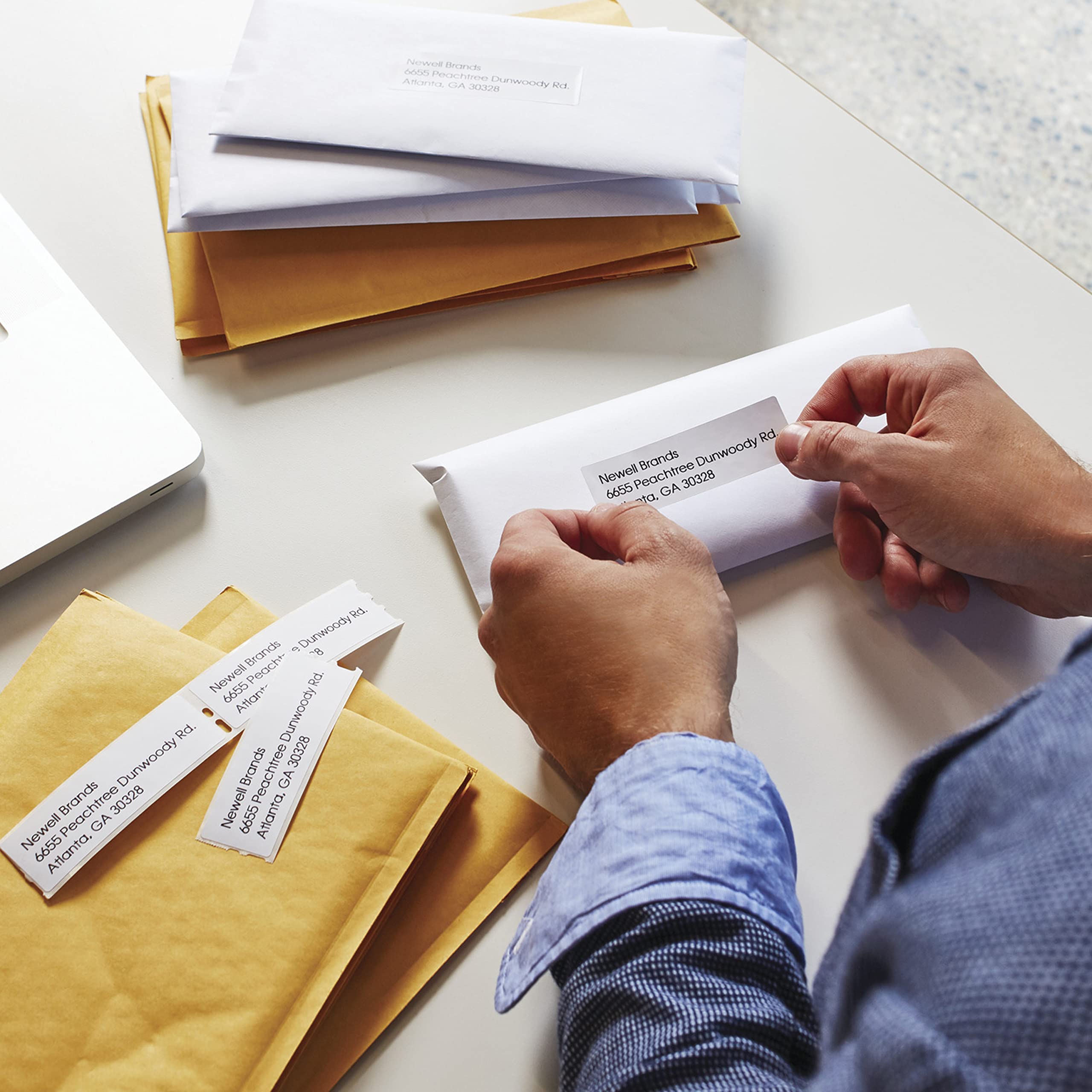 DYMO Authentic LW Mailing Address Labels for LabelWriter Label Printers, (1-1/8