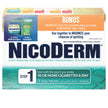 NicoDerm Patches & Nicorette Chewing Gum - Combination Therapy Pack for Quitting Smoking – Fast Relief of Nicotine Cravings – 7 Patches, 15 Gum Pieces 🍁 All In One Marketplace Canada