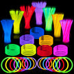 JOYIN 200 Pcs Glow Sticks Bulk 8
