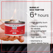 6 Pack Chafing Fuel 6 Hour Burn – Odorless, Smokeless & Spill-Proof Wick, 7.8oz Food Warmer Fuel for Chafing Dish Buffet Set & Catering Use, LeoLight 🍁 All In One Marketplace Canada