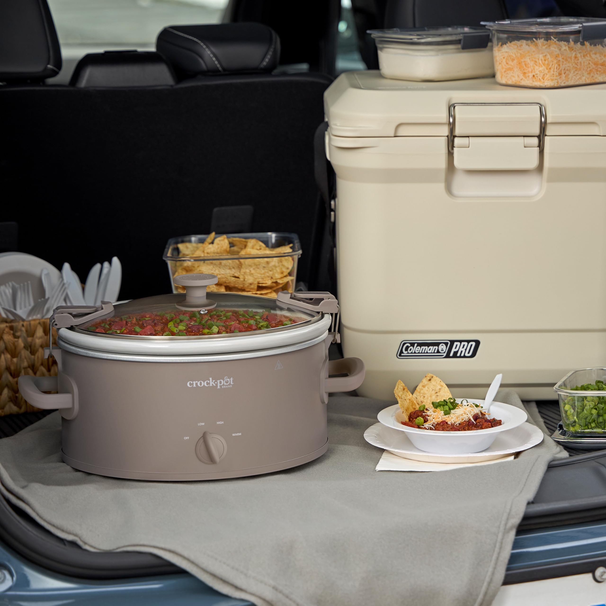 Crock-Pot Design Series 6-Quart Manual Slow Cooker, Alpaca Brown 🍁 All In One Marketplace Canada