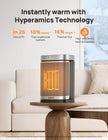 DREO Space Heaters for Indoor Use, 1500W Electric Heater for Bedroom Home Office, Safe PTC Ceramic Heater with Thermostat, Portable Heaters with Remote, 70°Oscillation, 12H Timer, 5 Modes 🍁 All In One Marketplace Canada
