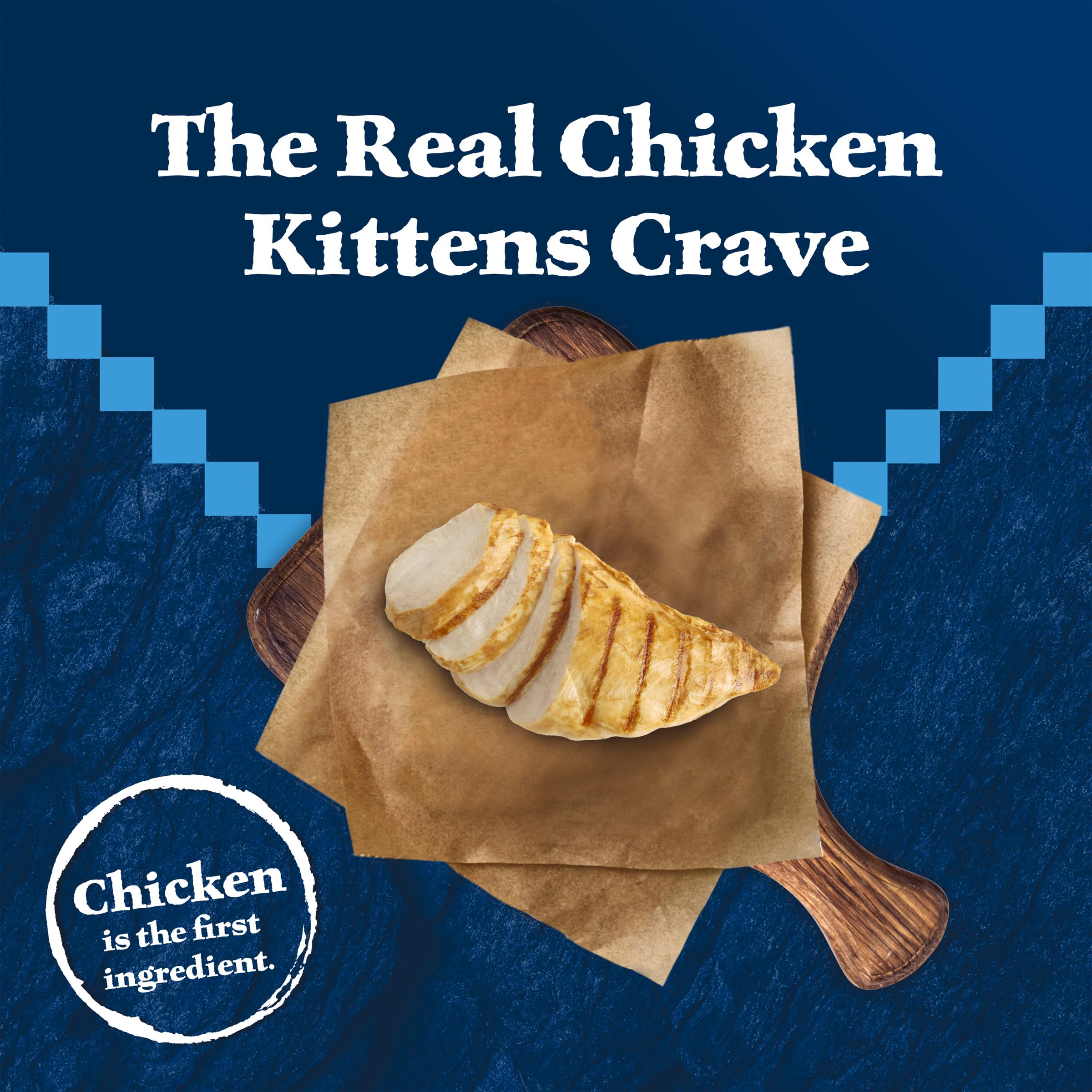 Blue Buffalo Wilderness with Chicken Natural High-Protein Grain-Free Dry Kitten Food, Real Chicken First, Antioxidant-Rich LifeSource Bits Support Immunity, DHA & ARA for Development, 2.2kg/5 lbs. 🍁 All In One Marketplace Canada
