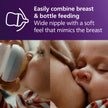 Philips Avent Natural Baby Bottle with Natural Response Nipple (Slow Flow, Flow 2), 4oz, 3-pack, SCY900/03 🍁 All In One Marketplace Canada