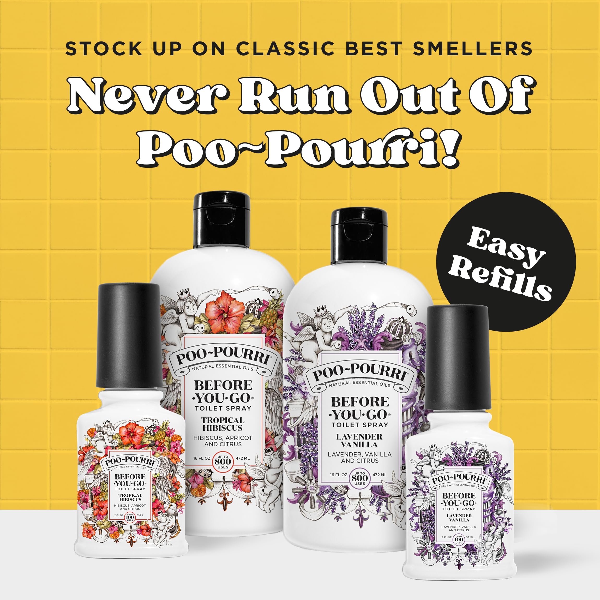 Poo-Pourri Original Citrus, 16 ounces 🍁 All In One Marketplace Canada