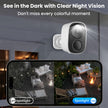 2026 Upgraded 2K Security Cameras Wireless Outdoor, Free Cloud Storage, 1-5 Months Battery Life, AI Motion Detection Spotlight Siren Alarm WiFi Surveillance Outdoor Camera, 2-Way Talk, Waterproof 🍁 All In One Marketplace Canada