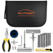 AUTOWN Flat Tire Repair Kit with Plugs 31 Pcs for Car, Motorcycle, ATV, Jeep, Truck, Tractor Flat Tire Puncture Repair 🍁 All In One Marketplace Canada