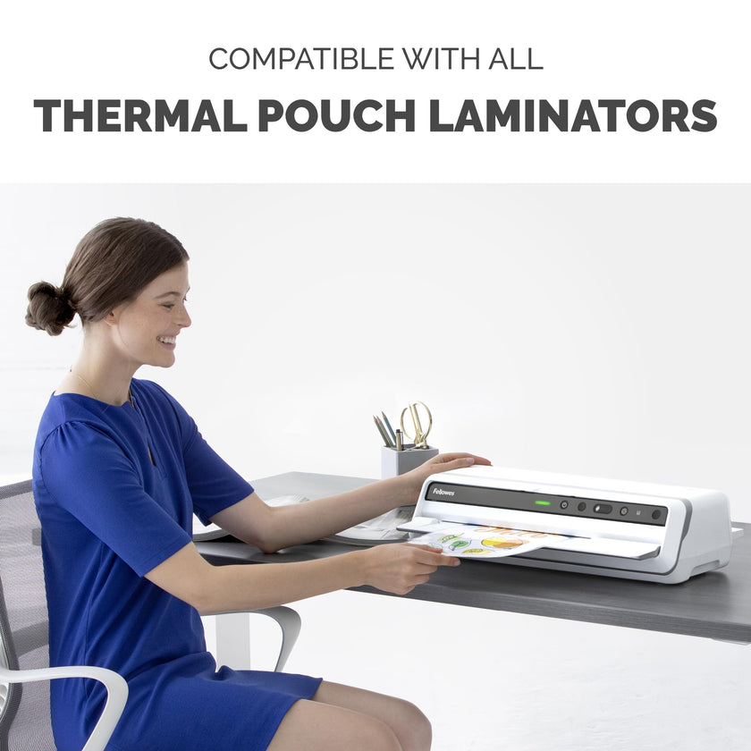 Fellowes Thermal Laminating Pouches, Letter Size Sheets 9 x 11.5-Inches, 3 mil, 200 Pack (5743401), Clear 🍁 All In One Marketplace Canada