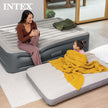 INTEX 64101E Dura-Beam Standard Single-High Air Mattress: Fiber-Tech – Twin Size – 10in Bed Height – 300lb Weight Capacity – Pump Sold Separately 🍁 All In One Marketplace Canada