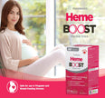 Hemeboost 232mg Heme Iron Supplements Polypeptide, (11.6mg Elemental Iron), Prevents Iron Deficiency & Anemia, Better Absorption, Well-Tolerated, Safe for Pregnancy, 60 Tablets 🍁 All In One Marketplace Canada