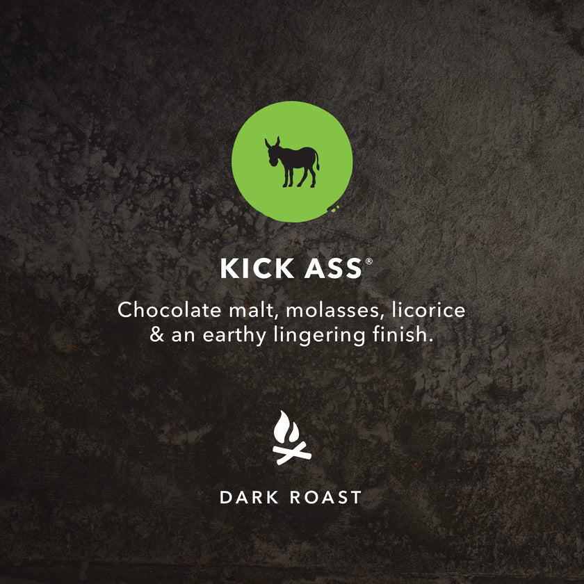 Kicking Horse Coffee, Kick Ass, Dark Roast, Whole Bean, 1 lb - Certified Organic, Fairtrade, Kosher Coffee 🍁 All In One Marketplace Canada