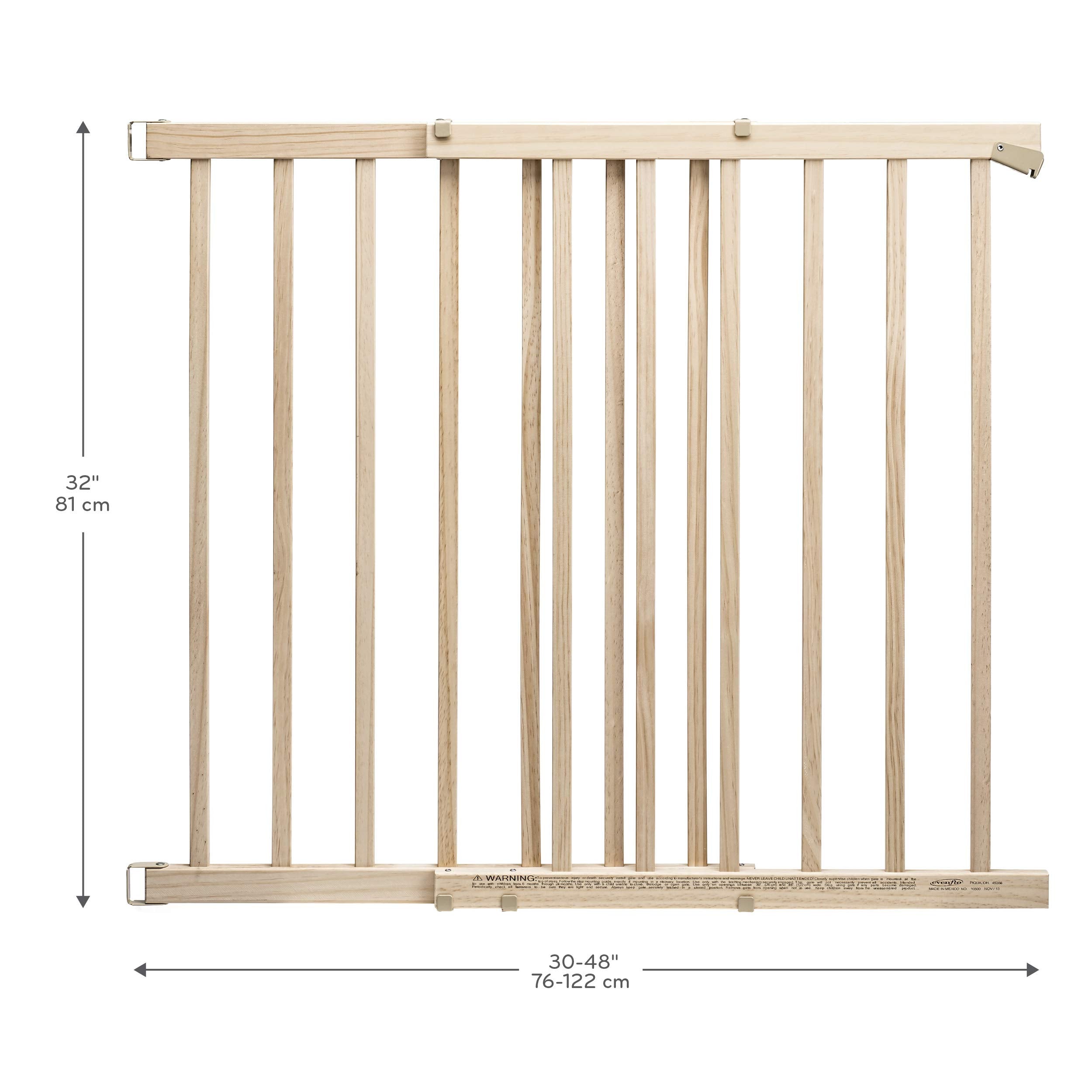 Evenflo, Top of Stairs, Extra Tall Gate, Hardware Mounted 🍁 All In One Marketplace Canada