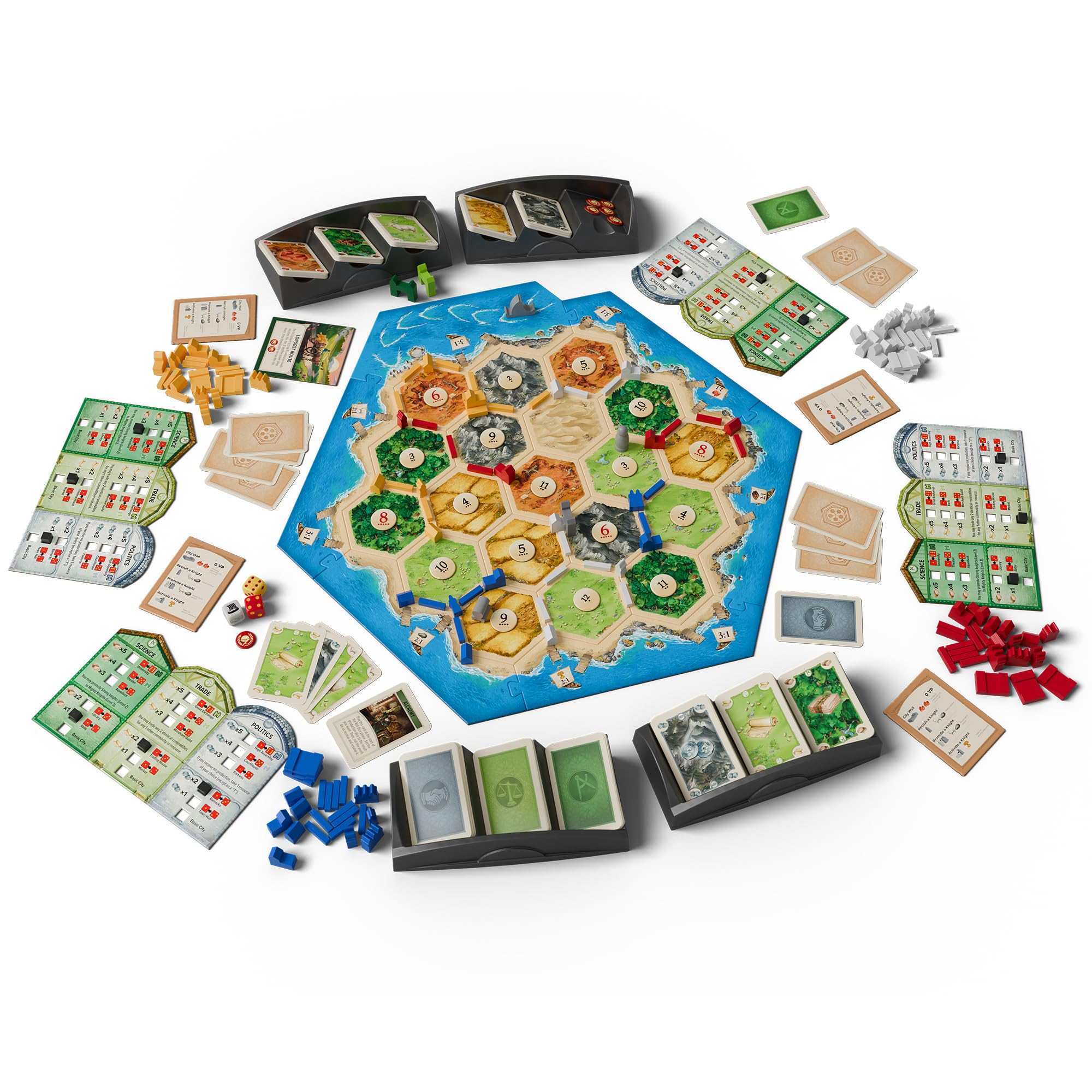 Catan Exp: Cities & Knights - 6th Edition (EN) - Made by Asmodee 🍁 All In One Marketplace Canada