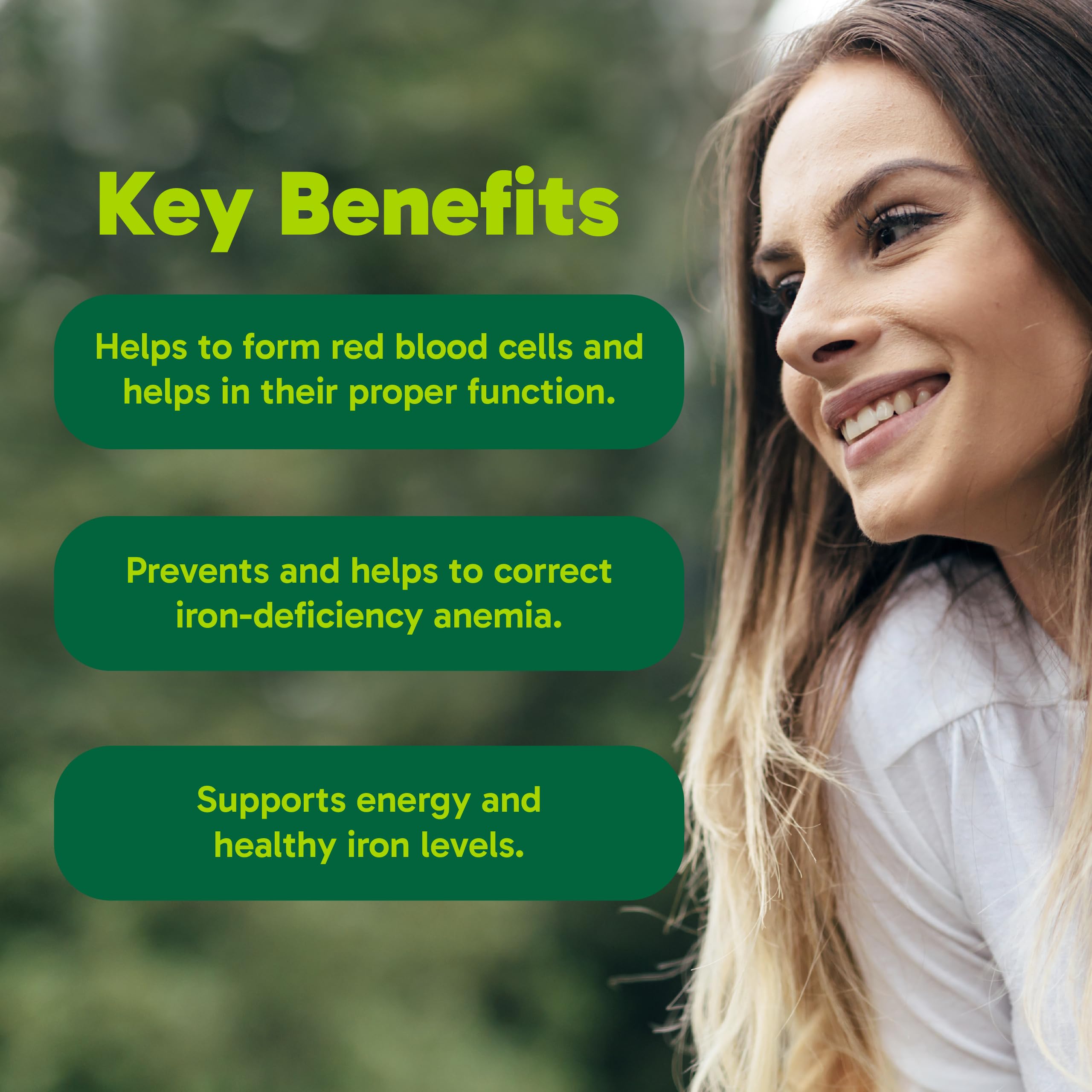 Organika Canadian-Made Absolute Iron - Iron Bisglycinate- High Availability, Gentle on Stomach, Boost Iron Levels- Beneficial for Women and Vegetarians- 120vcaps 🍁 All In One Marketplace Canada