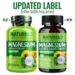 NATURELO Magnesium Glycinate Chelate Complex - 200 mg Magnesium, 120 Capsules, Support Sleep, Calm, Muscle Cramp & Stress Relief, Gluten Free, Non GMO, with Organic Vegetables 🍁 All In One Marketplace Canada