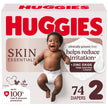 Huggies Size 2 Diapers, Skin Essentials Baby Diapers, Size 2 (12-18 lb.), 74 Ct 🍁 All In One Marketplace Canada