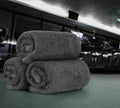 Utopia Towels Cotton Washcloths Set - 100% Ring Spun Cotton, Premium Quality Flannel Face Cloths, Highly Absorbent and Soft Feel Fingertip Towels (24 Pack, Grey) 🍁 All In One Marketplace Canada